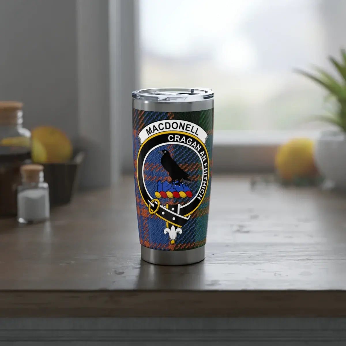Macdonell Cragan Alaaiker Tumbler with Scottish Design