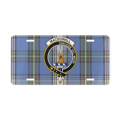 Macdowall VINCERE VEL MORI License Plate product