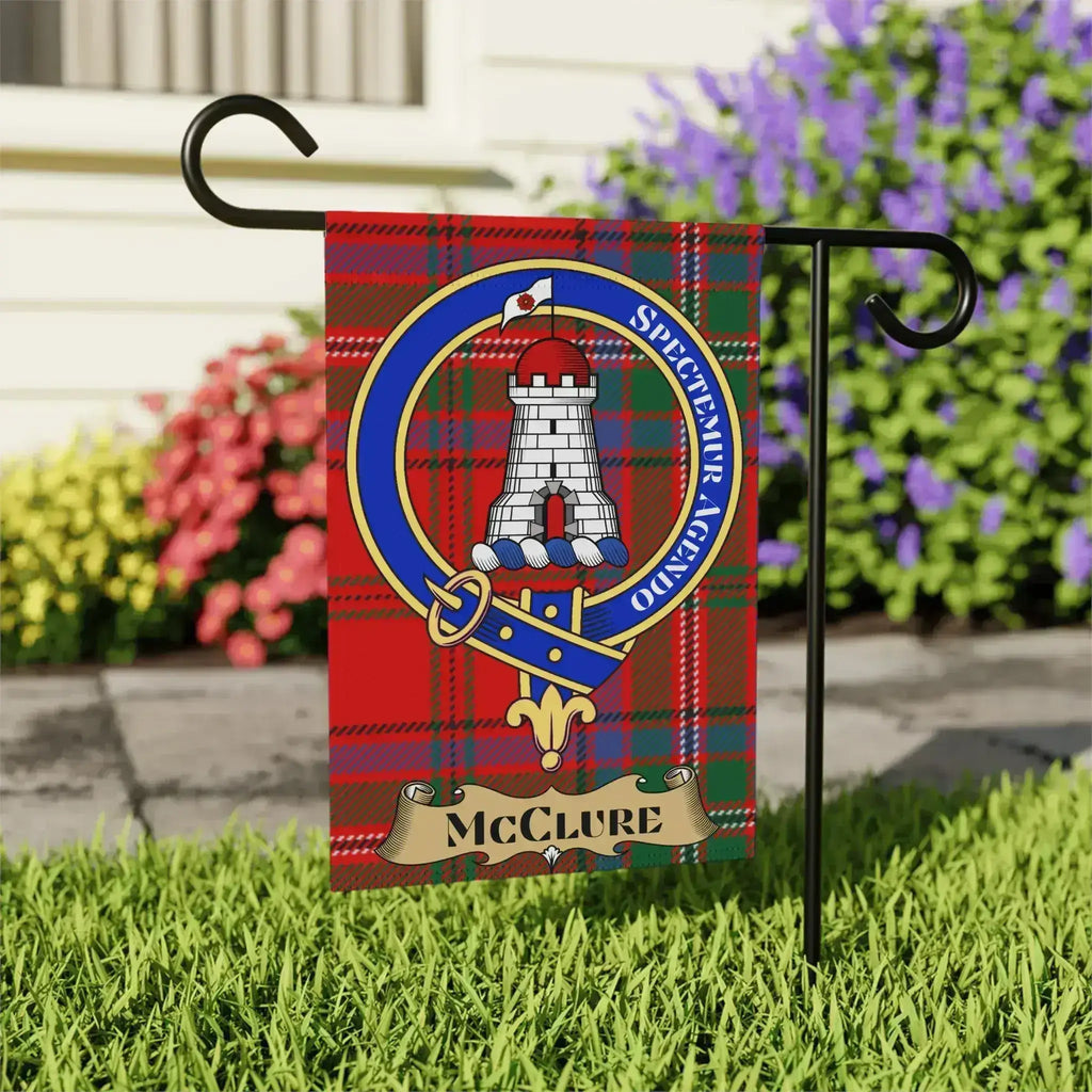 Scottish Clan McClure Garden Flag Tartan product