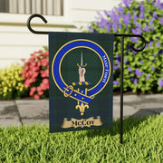 Clan McCoy Scottish Tartan Garden Flag