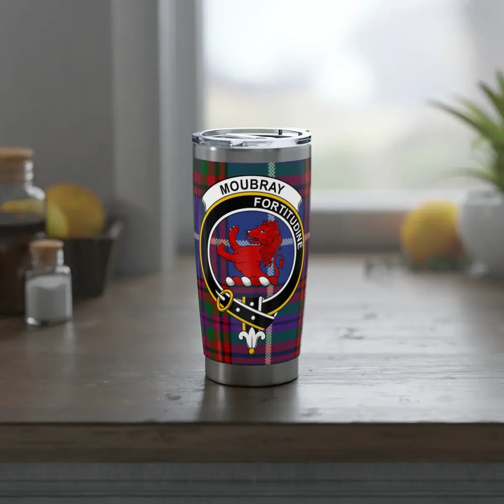 Moubray Fortitudine Tartan Design Travel Mug