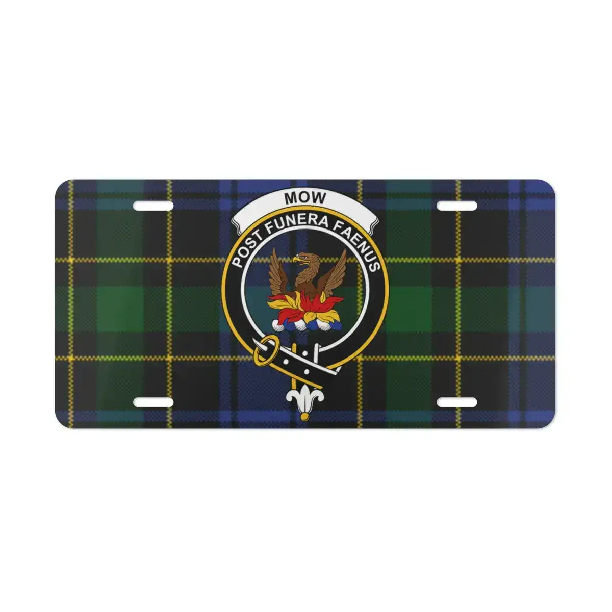 Post Funera Faenus MOW License Plate product