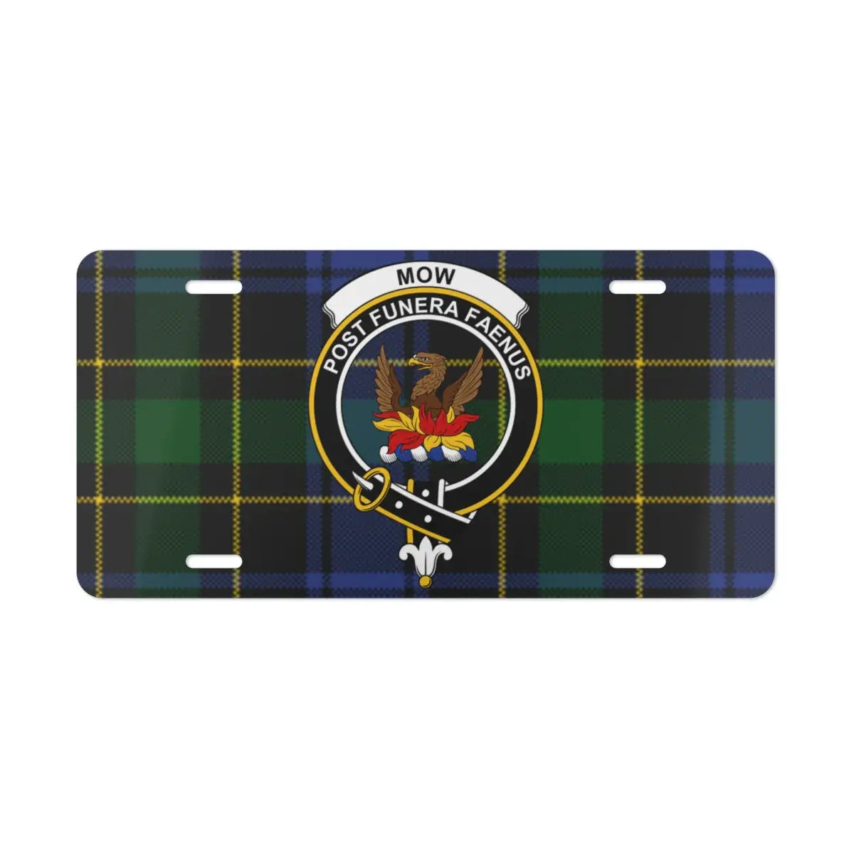 Post Funera Faenus MOW License Plate product