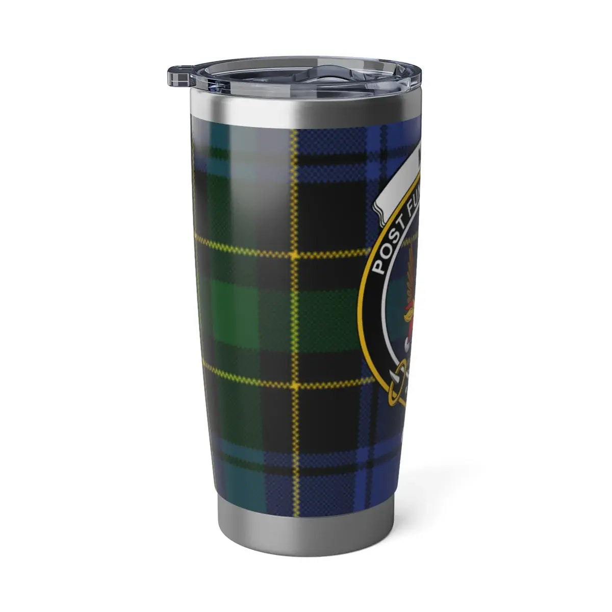 Tartan Plaid Design Insulated Travel Tumbler