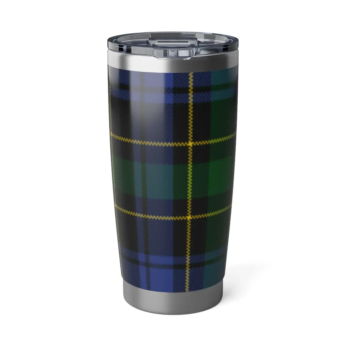 Tartan Pattern Travel Mug for Hot or Cold Beverages