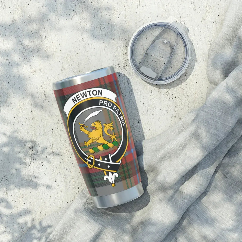Newton Pro Patria Plaid Tumbler with Lid