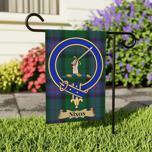 Nixon Clan Crest Garden Flag Outdoor Decor product