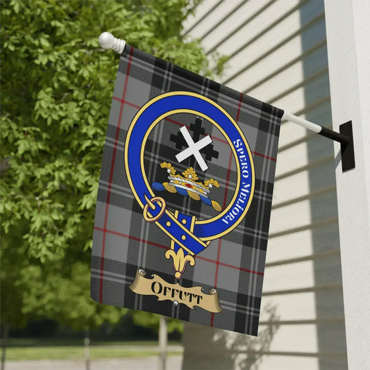 Offutt Spero Meliora Crest Tartan House Flag product