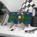 Clan Oliphant crest tartan novelty license plate — 100% aluminium, 12x6 inch