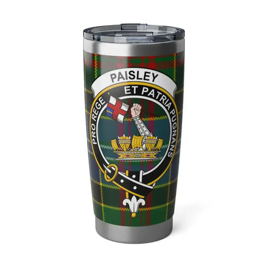 Paisley Et Patria Pugnans Pro Rege Insulated Tumbler
