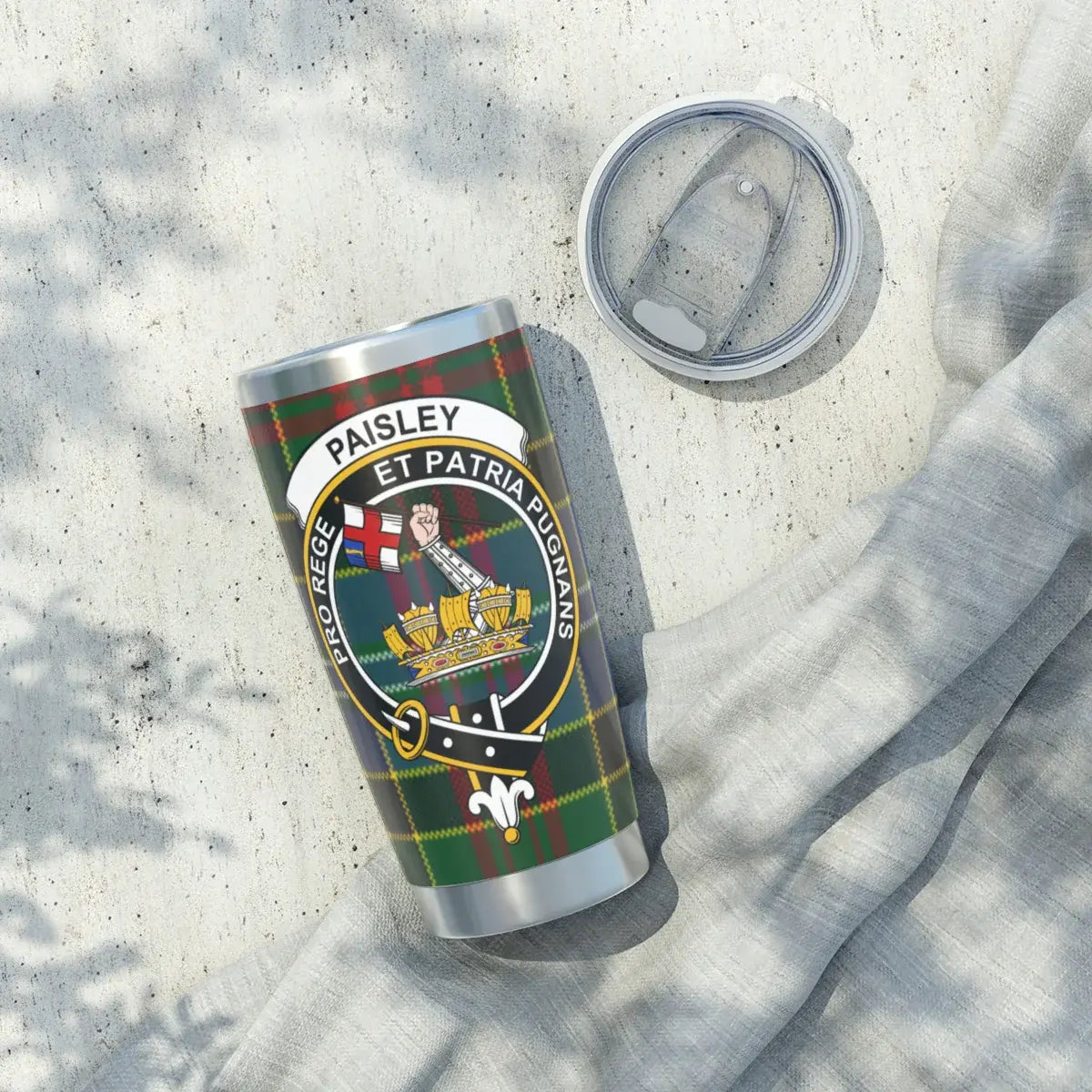 Paisley Et Patria Pugnans Insulated Tumbler Product