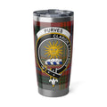 Clan Purves Crest Plaid Insulated Tumbler
