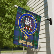 Clan Rankin Tartan Crest Garden Flag – Scottish