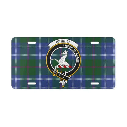 Riddell I Hope To Share Coat of Arms License Plate product