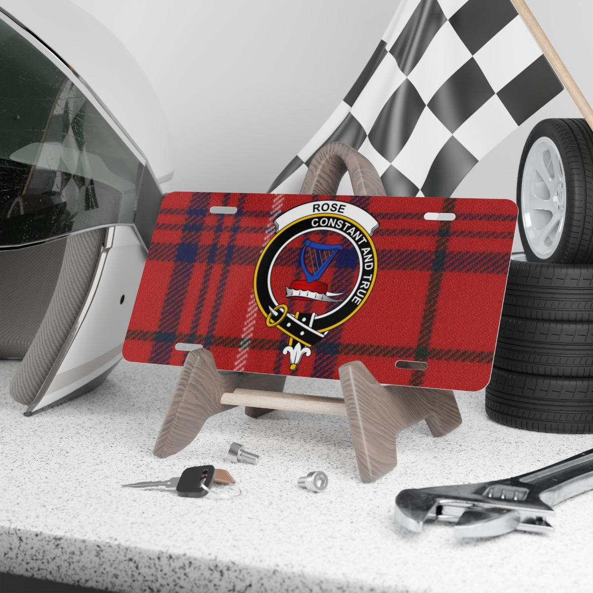 Rose Constant and True Plaid Pattern product