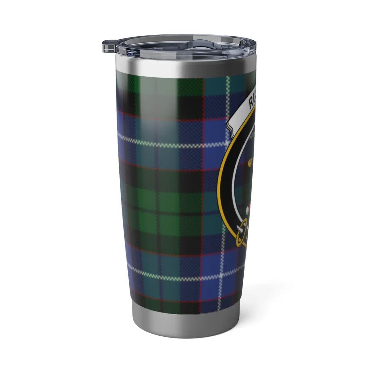 Clan Crest Scottish Tartan Insulated Tumbler