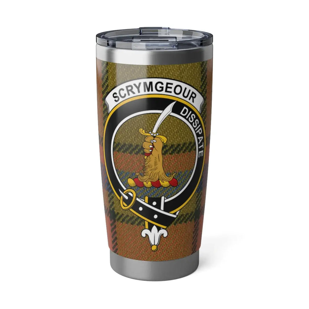 Clan Scrymgeour Tartan Design Travel Mug 20oz