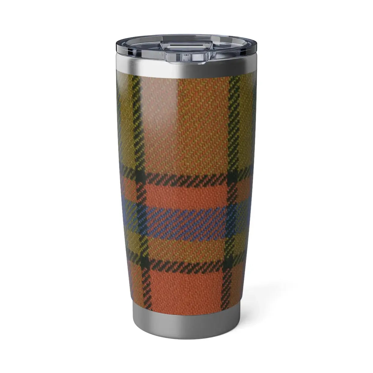 Stylish Checkered Tumbler for Beverages Travel Use