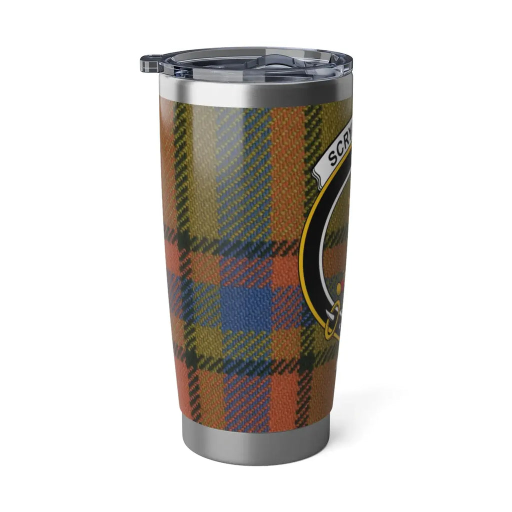 Colorful Plaid Pattern Insulated Tumbler Product