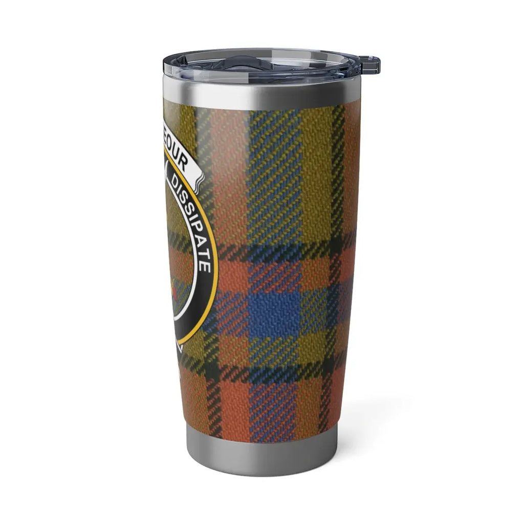 Stylish Tartan Pattern Travel Mug for Everyday Use