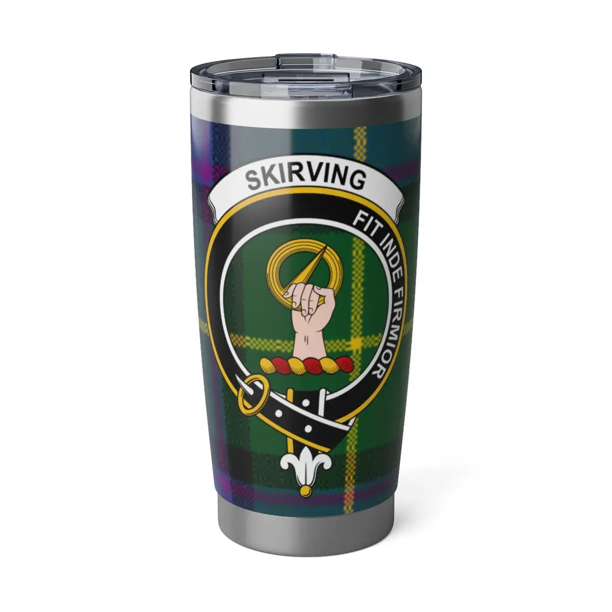 Skirving Fit Inde Firmior Tartan Tumbler