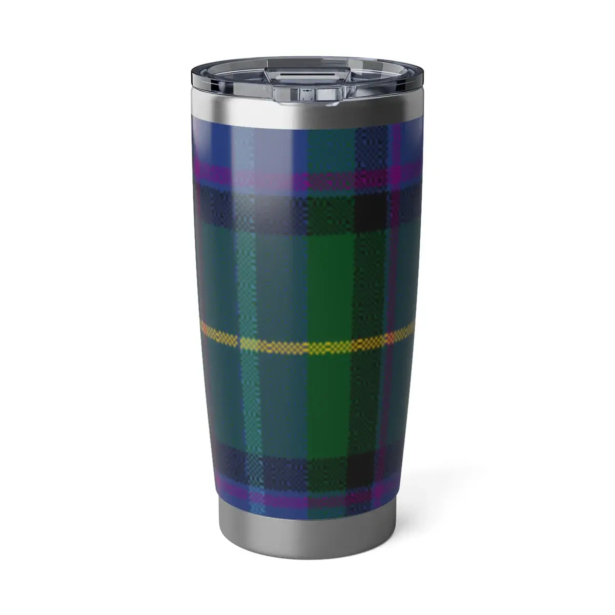Stylish Tartan Patterned Design Travel Mug Product