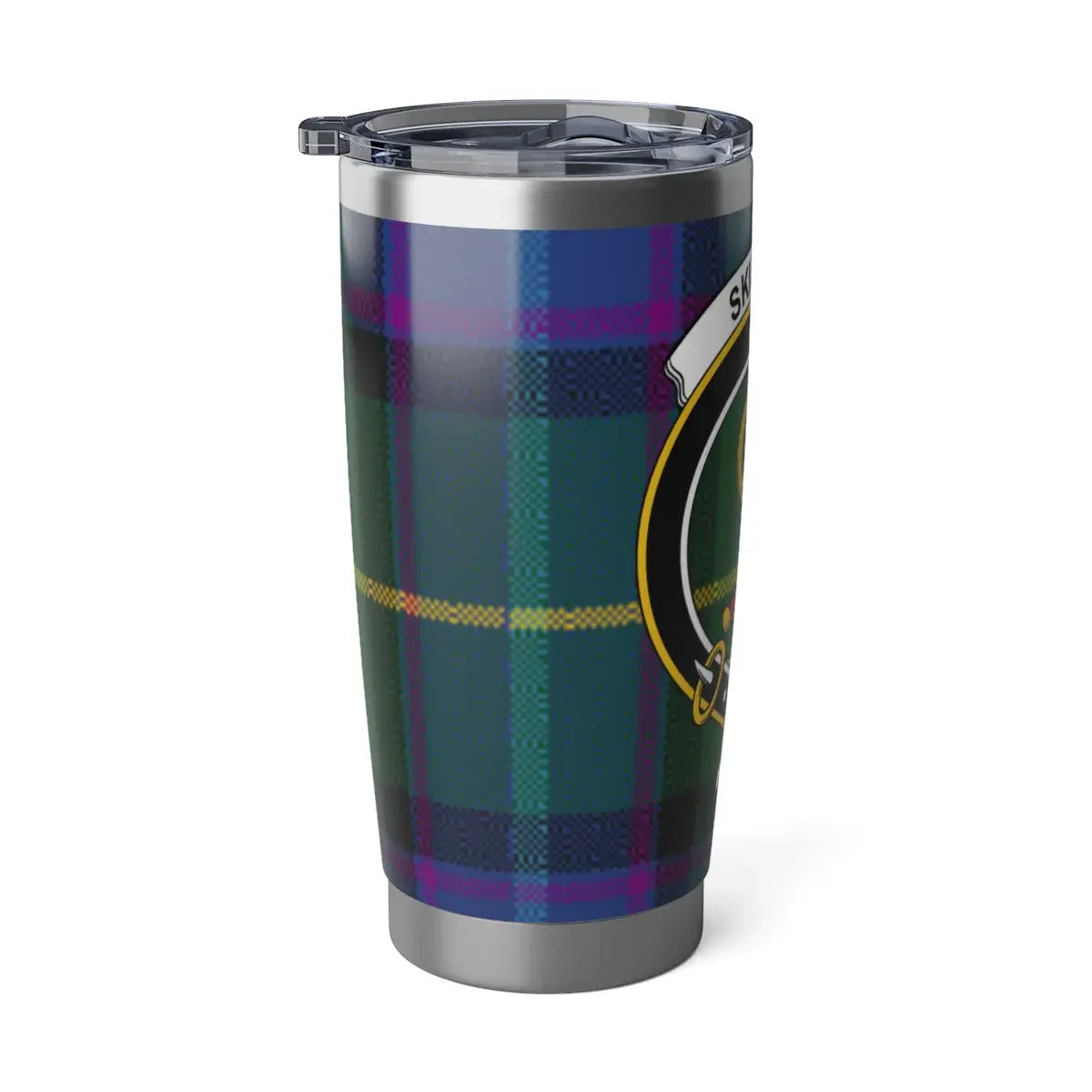 Tartan Plaid Stainless Steel Travel Tumbler
