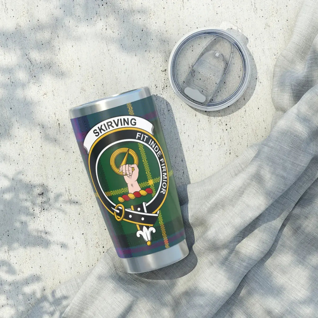 Skirving Fit Fide Et Fortior Custom Tumbler Product