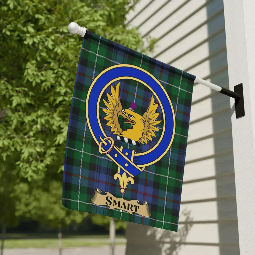 Smart Family Crest Banner Flag Outdoor Display