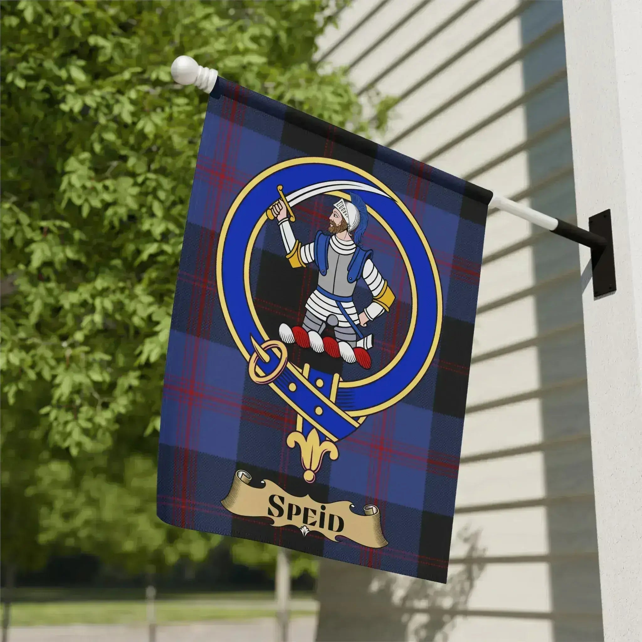 Speid Coat of Arms Garden Flag product