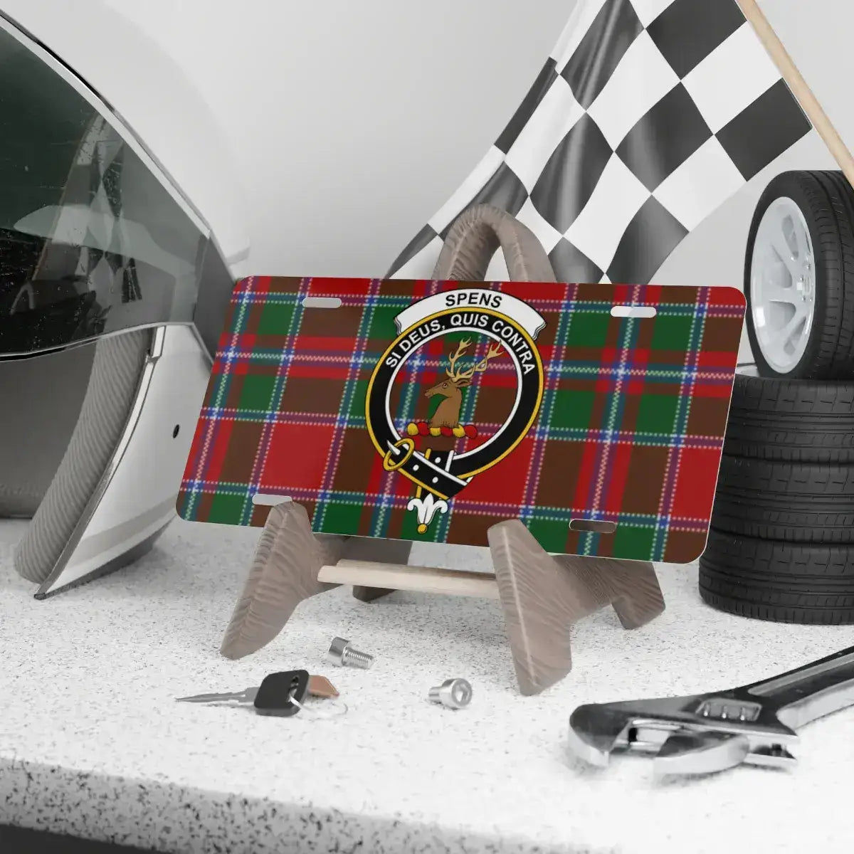 Scottish Clan Crest Plaid Design Phone Case product