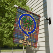 Clan Storie Scottish Tartan Garden Flag