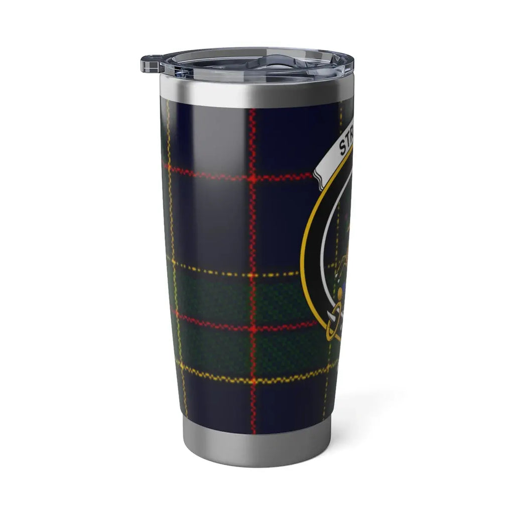Tartan Design Insulated Stainless Steel Travel Tumbler