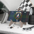 Clan Sutherland sans peur Scottish crest novelty license plate — 100% aluminium, 12x6 inch