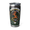 Clan Sutherland sans peur clan crest insulated tumbler — 20oz stainless steel