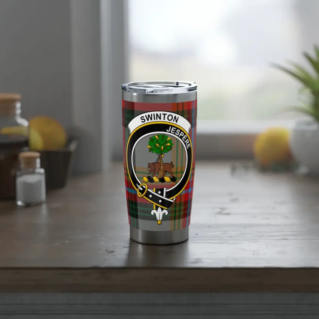 Swinton Jespere Personalized Tartan Design Tumbler
