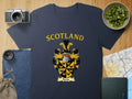Scotland Family Crest T-shirt Personalized Gift item