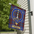 Highland Plaid Flag with Temple Crest Design product type
