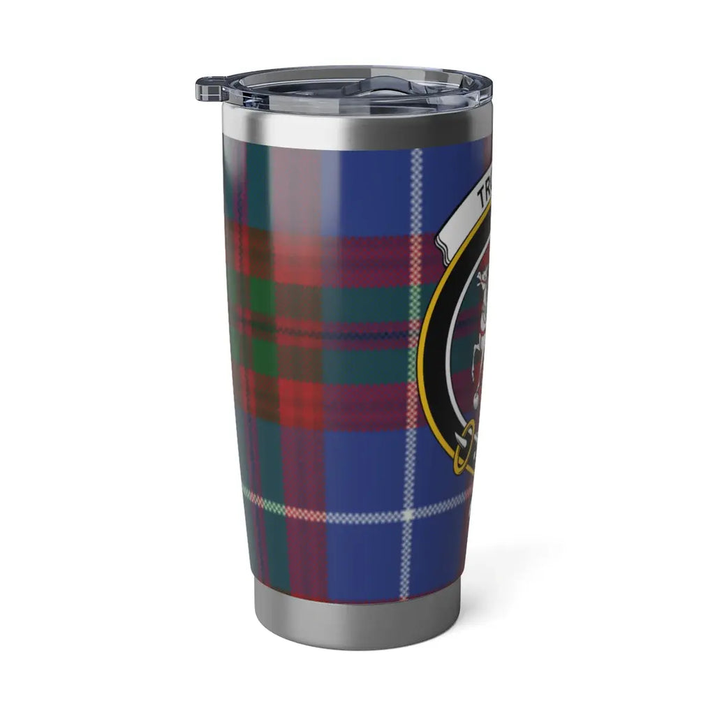 Tartan Clan Crest Stainless Steel Travel Mug