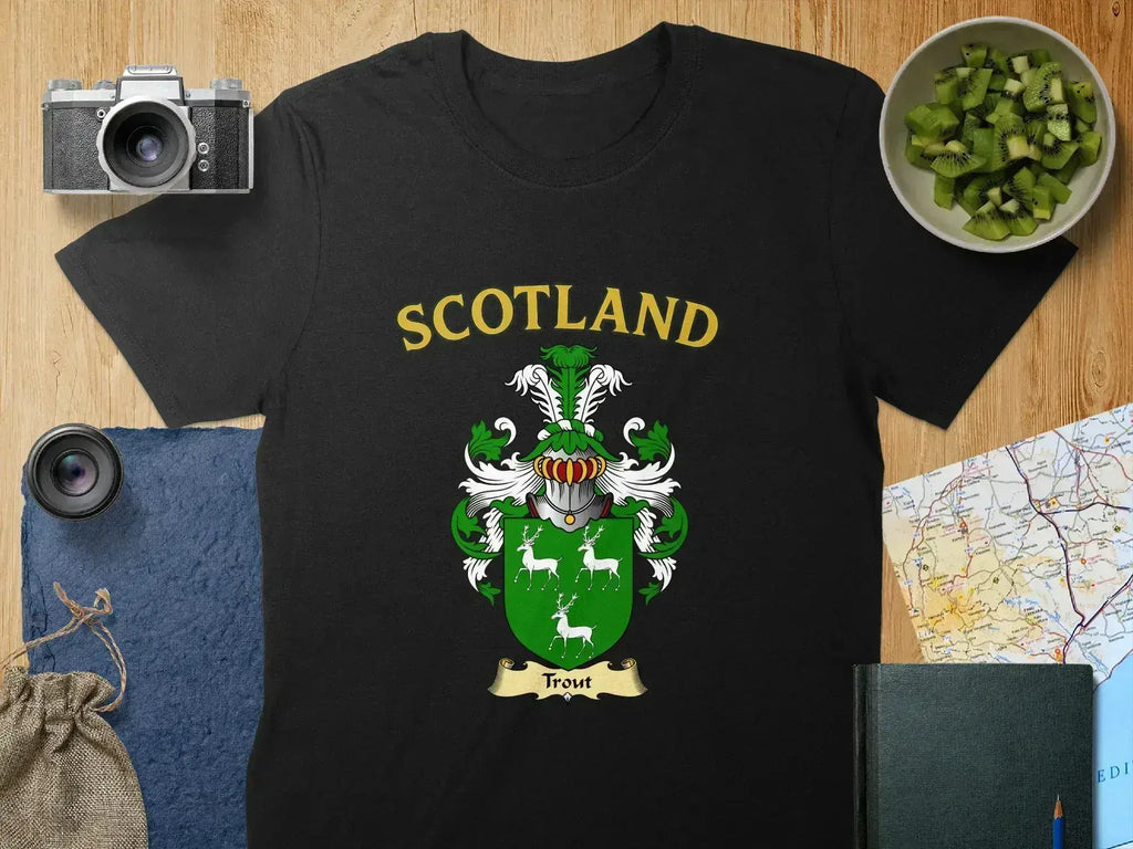 Scotland Clan Crest Trout T-shirt