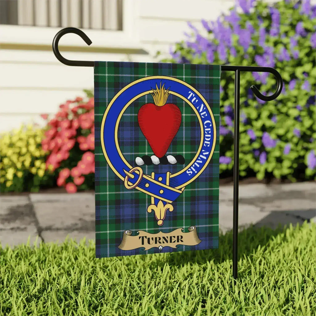 Turner Scottish Clan Crest Outdoor Decor Flag