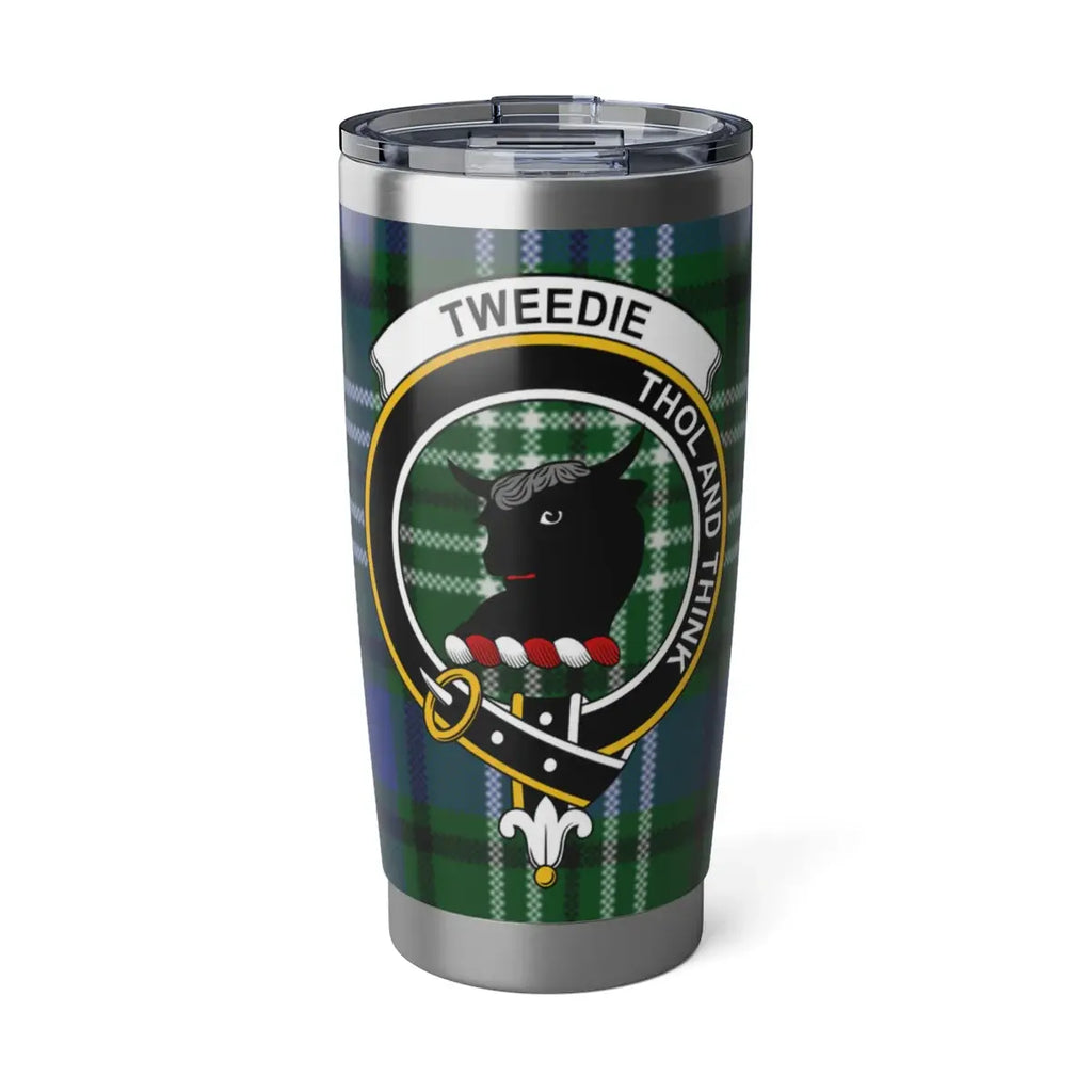 Clan Tweedie Tartan Insulated Travel Mug