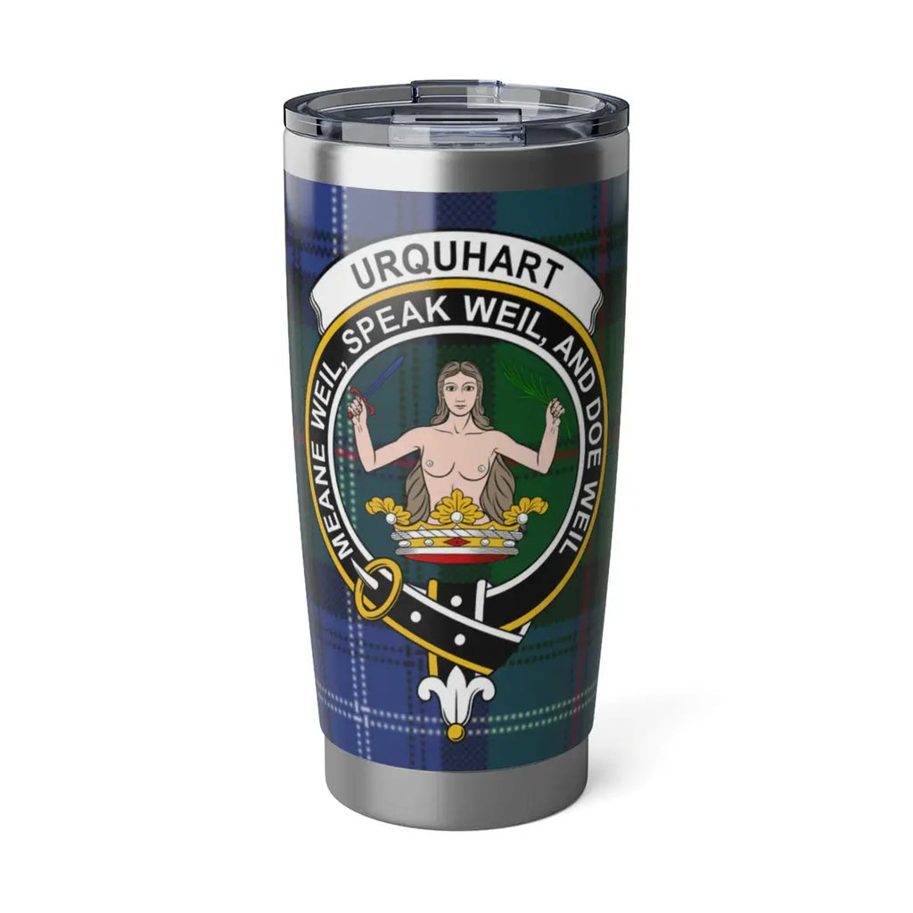 Clan Urquhart tartan speake weil and doe weil drinkware — 20oz stainless steel tumbler