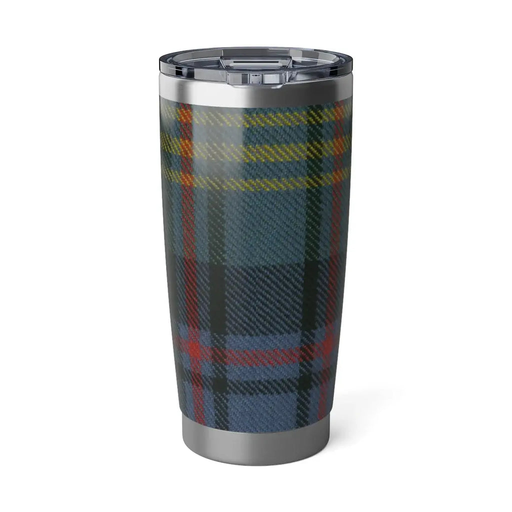 Plaid Insulated Travel Tumbler for Hot and Cold Drinks