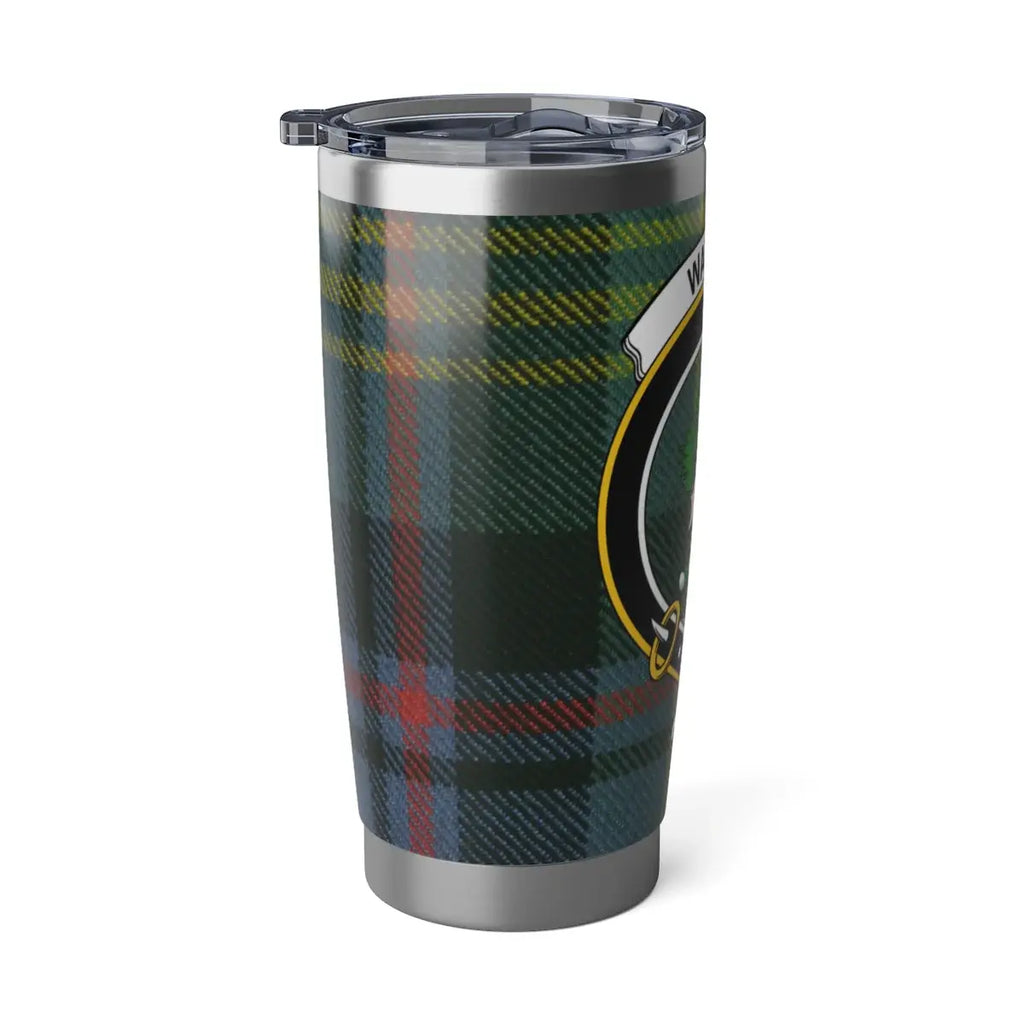Personalized Scottish Clan Crest Tumbler Cup