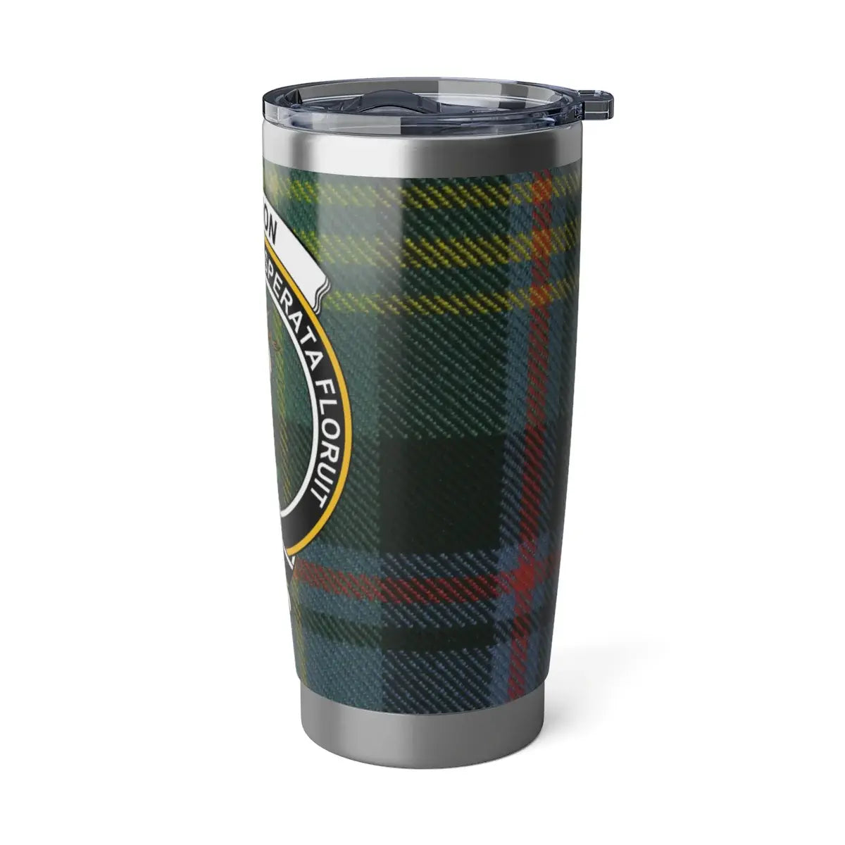 Scottish Clan Crest Tartan Stainless Steel Tumbler