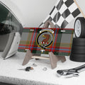 Wedderburn Monogram Plaid Design License Plate product