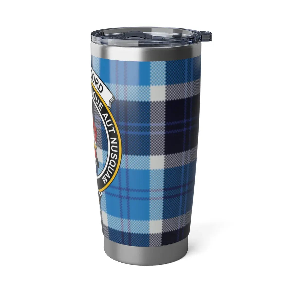 Scottish Tartan Insulated Travel Tumbler for On-the-Go