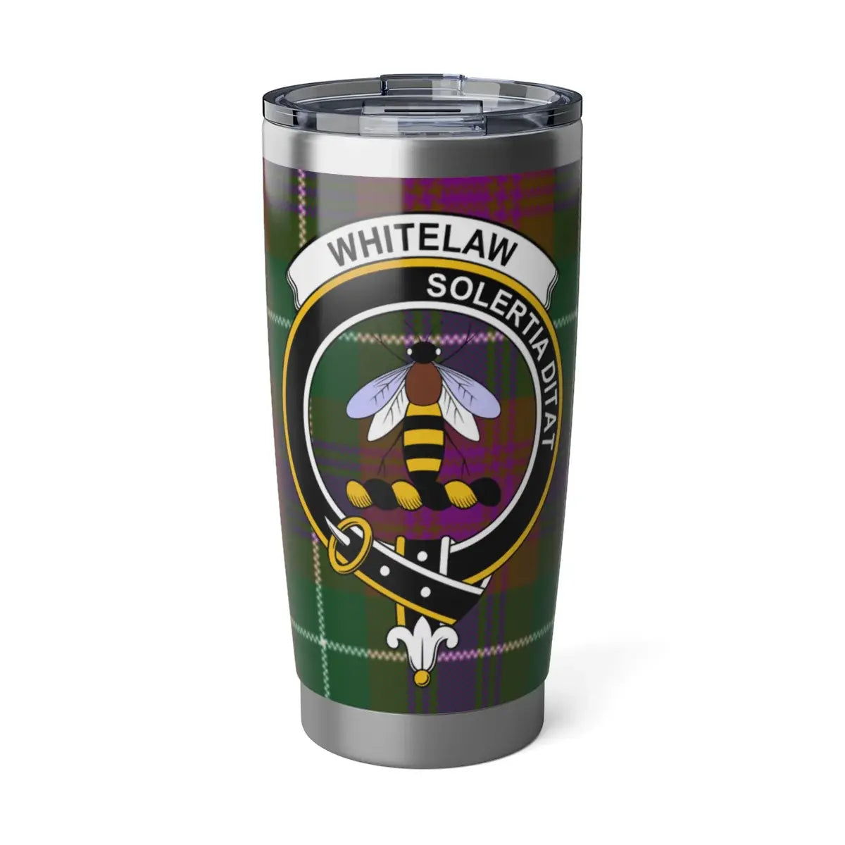 Solertia Ditat Whitelaw Tartan Insulated Tumbler