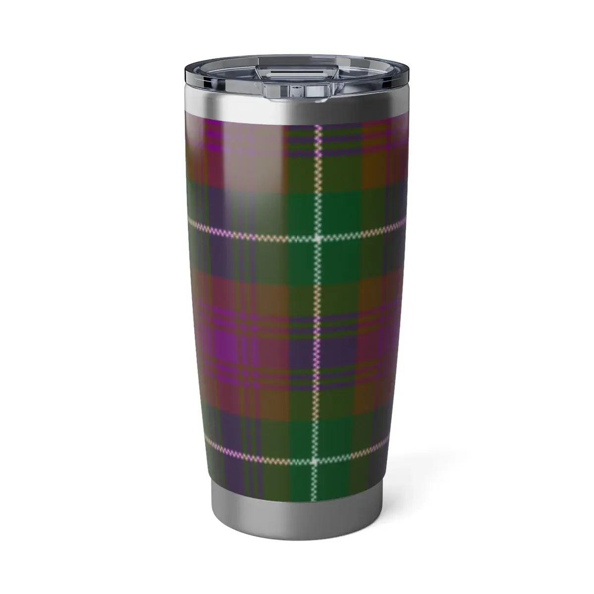 Stylish Tartan Pattern Travel Mug for All Occasions